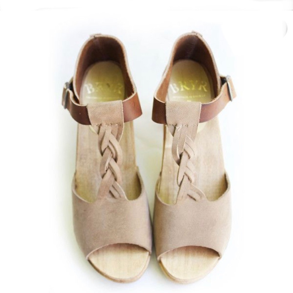 Bryr Tan Leather Mules
